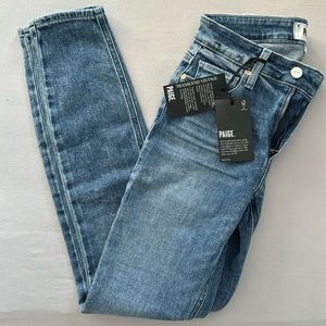 PAIGE Hoxton Tapestry High-Rise Ankle Jean NWT SIZE 23